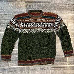 Men's Multicolor Crewneck Sweater